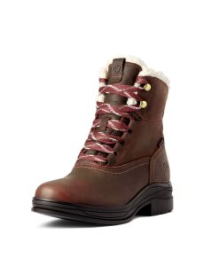 Botas De Montar A Caballo Ariat Harper Impermeables Mujer Marrones Oscuro | NGSB06324