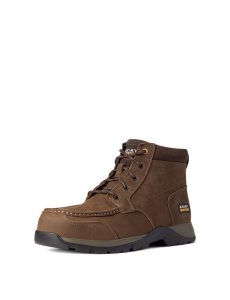 Botas De Trabajo Ariat Edge LTE Chukka Static Dissipating Composite Puntera Hombre Marrones Oscuro | NGEQ82415