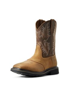 Botas De Trabajo Ariat Sierra Anchos Square Puntera Hombre Multicolor | CYXL37159