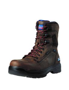 Botas De Trabajo Ariat Turbo 8' USA Assembled Impermeables Carbon Puntera Hombre Marrones | JCNH61325