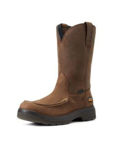 Botas De Trabajo Ariat Turbo Moc Puntera Impermeables Hombre Beige | XARH58071