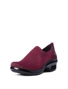 Botas De Trabajo Ariat VentKnit Expert Clog Mujer Burdeos | UGDB68591