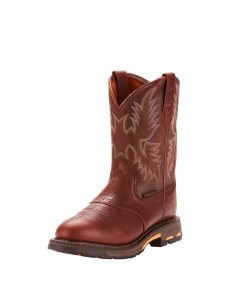 Botas De Trabajo Ariat Workhog Pull-on Hombre Cobra Oscuro | HLOA52731