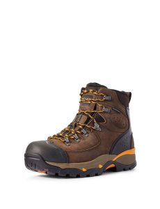 Botas Impermeables Ariat Endeavor 6' Trabajo Hombre Chocolate Marrones | PMVA95087