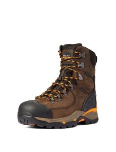 Botas Impermeables Ariat Endeavor 8' Carbon Puntera Trabajo Hombre Chocolate Marrones | YBJI87246