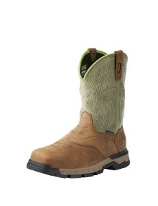 Botas Impermeables Ariat Rebar Flex Western Composite Puntera Trabajo Hombre Marrones | GFIL28690