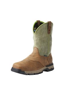 Botas Impermeables Ariat Rebar Flex Western Trabajo Hombre Marrones | PUYL82159