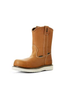 Botas Impermeables Ariat Rebar Wedge Pull-On Composite Puntera Trabajo Hombre Multicolor | OUDJ42837