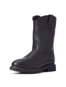 Botas Impermeables Ariat Sierra Trabajo Hombre Negras | BNJD87096