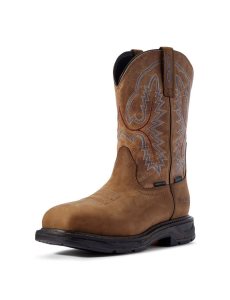 Botas Impermeables Ariat WorkHog XT Carbon Puntera Trabajo Hombre Marrones | YIMU79213