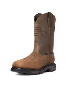 Botas Impermeables Ariat WorkHog XT Patriot Carbon Puntera Trabajo Hombre Marrones | JESH91470