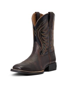 Botas Occidentales Ariat Amos Niños Rojas Marrones | BFJS92367