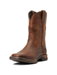 Botas Occidentales Ariat Anthem Patriot Niños Marrones | JIXV18674