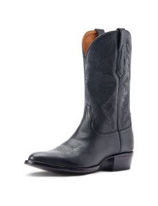 Botas Occidentales Ariat Bench Made James Hombre Negras | QKVG21306