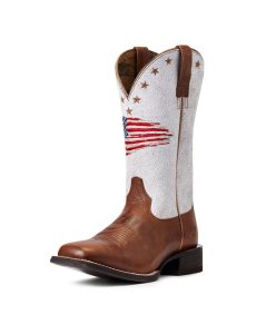 Botas Occidentales Ariat Circuit Patriot Mujer Multicolor | QASO02594