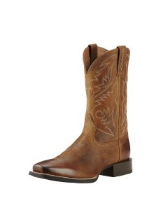 Botas Occidentales Ariat Deporte Herdsman Hombre Marrones | GBWV43890