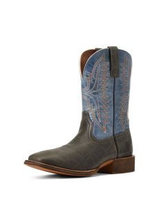 Botas Occidentales Ariat Deporte Smokewagon Hombre Gris | LIQU57096