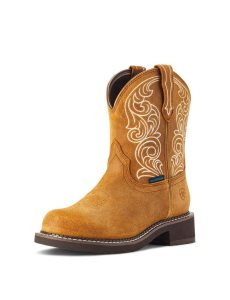 Botas Occidentales Ariat Fatbaby Heritage Impermeables Mujer Marrones | JSDY76025