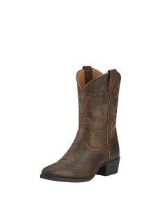 Botas Occidentales Ariat Heritage Niños Marrones | BEHG89245