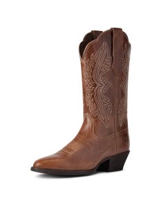 Botas Occidentales Ariat Heritage R Puntera Stretchfit Mujer Marrones Oscuro | OXND19287