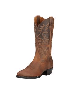 Botas Occidentales Ariat Heritage R Puntera Hombre Marrones | PRQG73021