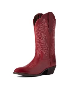 Botas Occidentales Ariat Heritage R Puntera Stretchfit Mujer Rojas | RPBD85691