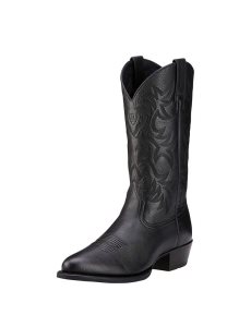 Botas Occidentales Ariat Heritage R Puntera Hombre Negras | UFBR32658