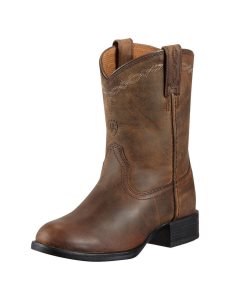 Botas Occidentales Ariat Heritage Roper Niños Marrones | PMSW95013