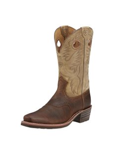 Botas Occidentales Ariat Heritage Roughstock Hombre Multicolor | GBDA29876