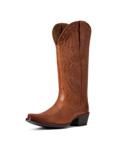 Botas Occidentales Ariat Heritage X Puntera Elastic Anchos Calf Mujer Marrones | QAJS38546