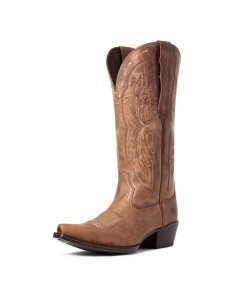 Botas Occidentales Ariat Heritage X Puntera Elastic Anchos Calf Mujer Marrones | XOAQ60135