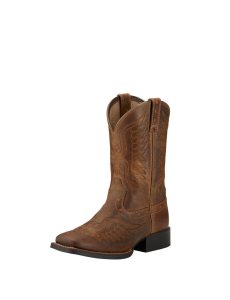 Botas Occidentales Ariat Honor Niños Marrones | YUOD10483