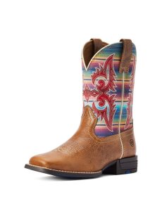 Botas Occidentales Ariat Lonestar Niños Marrones | IZTE07368