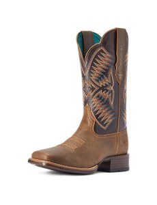 Botas Occidentales Ariat Odessa Stretchfit Mujer Marrones | EGDQ31276