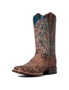 Botas Occidentales Ariat Primetime Mujer Leopardo | LKPG28914