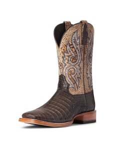 Botas Occidentales Ariat Relentless Denton Hombre Chocolate | BNHL09328