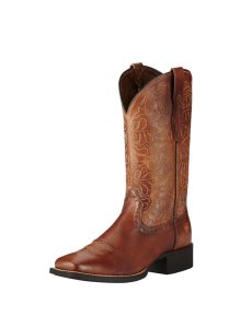 Botas Occidentales Ariat Round Up Remuda Mujer Multicolor | JVNG43802