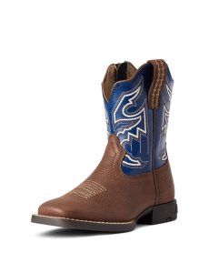 Botas Occidentales Ariat Sorting Pen Niños Chocolate | GQFK32745