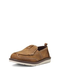 Botas Occidentales Ariat Stompers Buckskin Cruiser Niños Marrones | QDSK20167