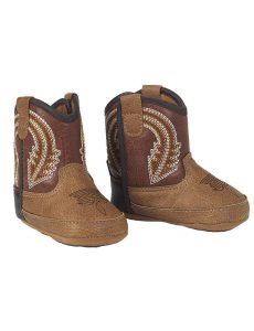 Botas Occidentales Ariat Stompers Evan Niños Marrones | UBRD69852