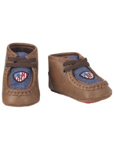 Botas Occidentales Ariat Stompers Usa Spitfire Niños Marrones | ZRST72813