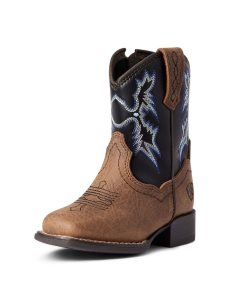 Botas Occidentales Ariat Stompers Warren Niños Marrones | ZNTR95407