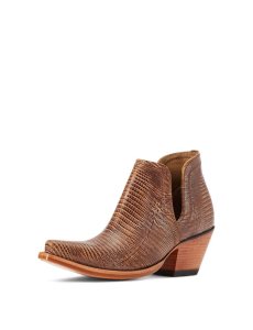 Botines Ariat Dixon Western Mujer Marrones | FQNM70132