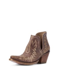 Botines Ariat Dixon Western Mujer Marrones | ZTOI03851