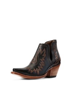 Botines Ariat Dixon Western Mujer Negras | QLZF84967