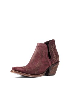 Botines Ariat Dixon Western Mujer Rojas | ZCOA62018