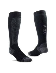 Calcetines Ariat Merinos Hombre Negras Gris | ZFYQ42589