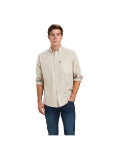 Camisas De Traje Ariat Clement Hombre Beige | QZLB83912