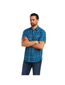 Camisas De Traje Ariat Holt Retro Fit Hombre Turquesa | BHUE41075