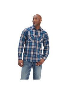 Camisas De Traje Ariat Huntleigh Retro Fit Hombre Multicolor | JOUW98365